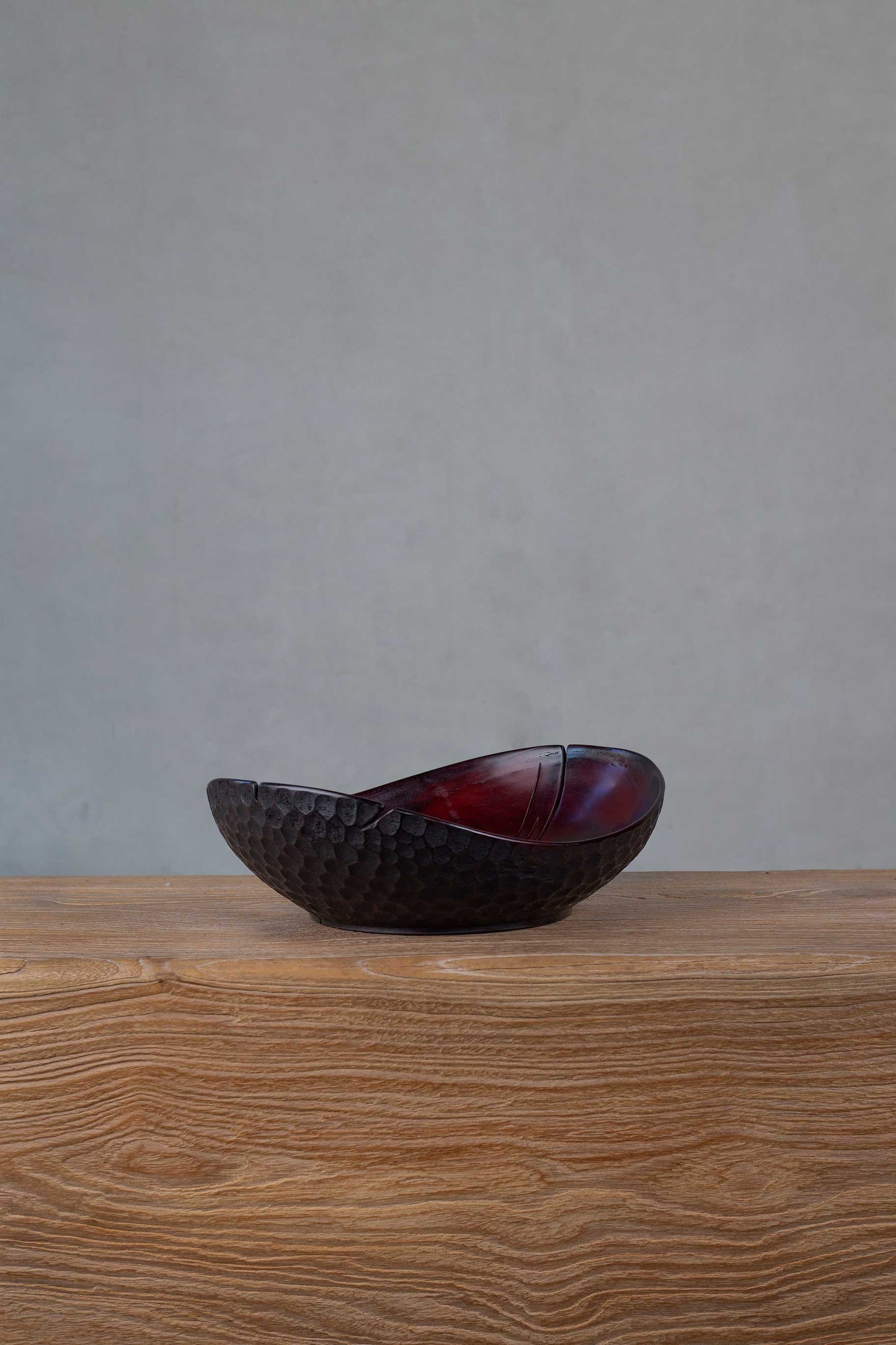 Oval Plain Top & Hammered S