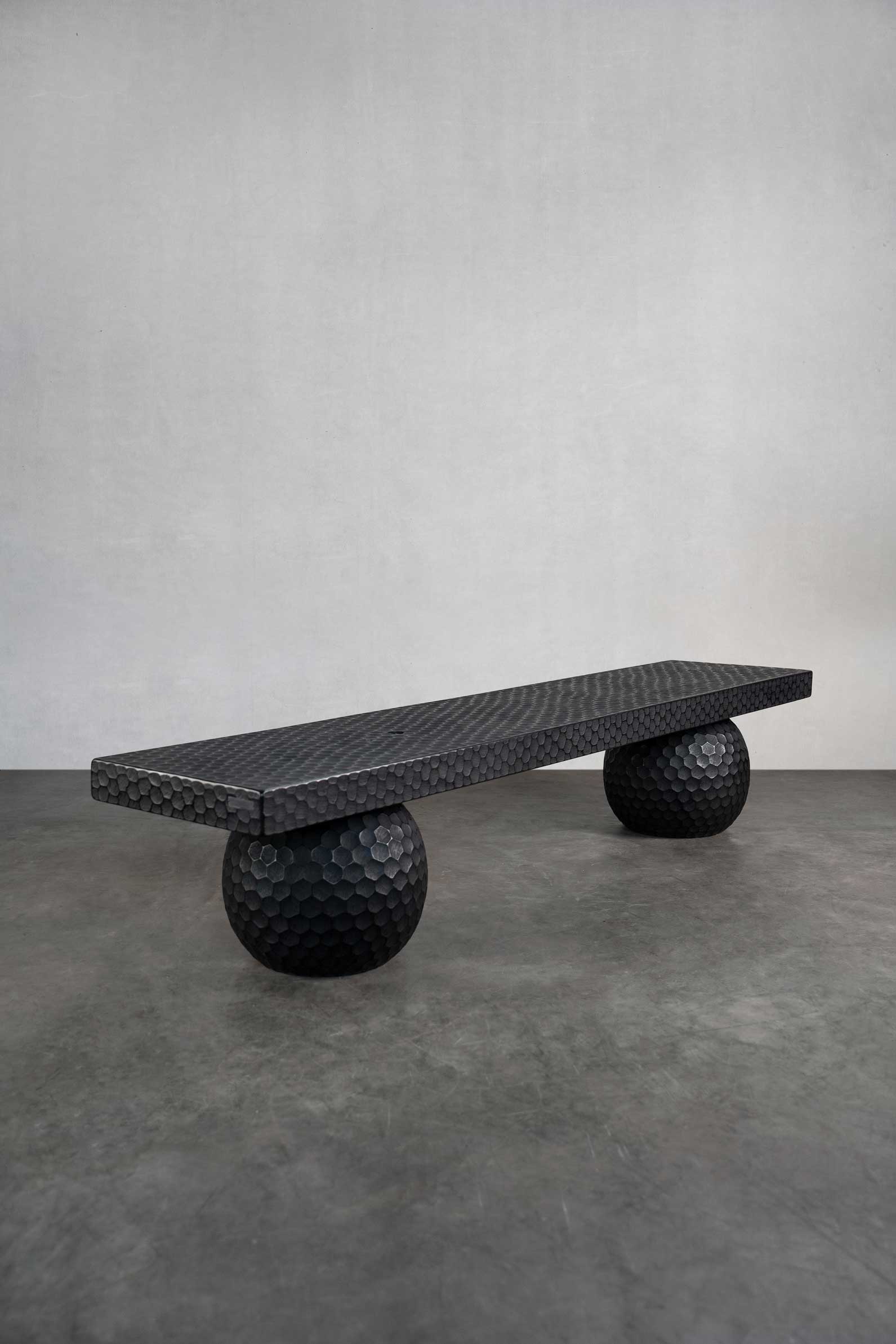 Gong Console Bench Designed by Shayan Gunawan