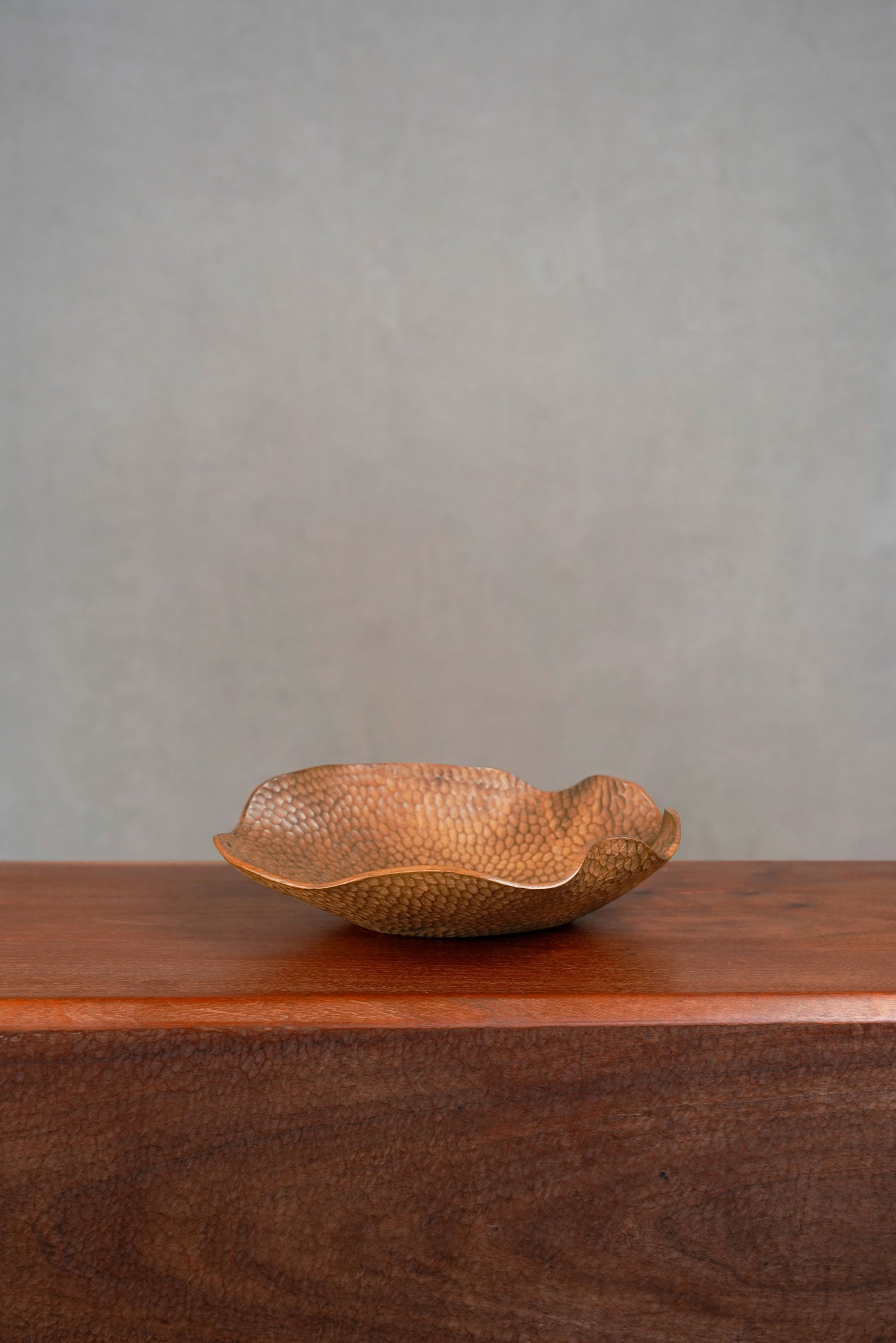 Lotus Hammered Leaf Bowl