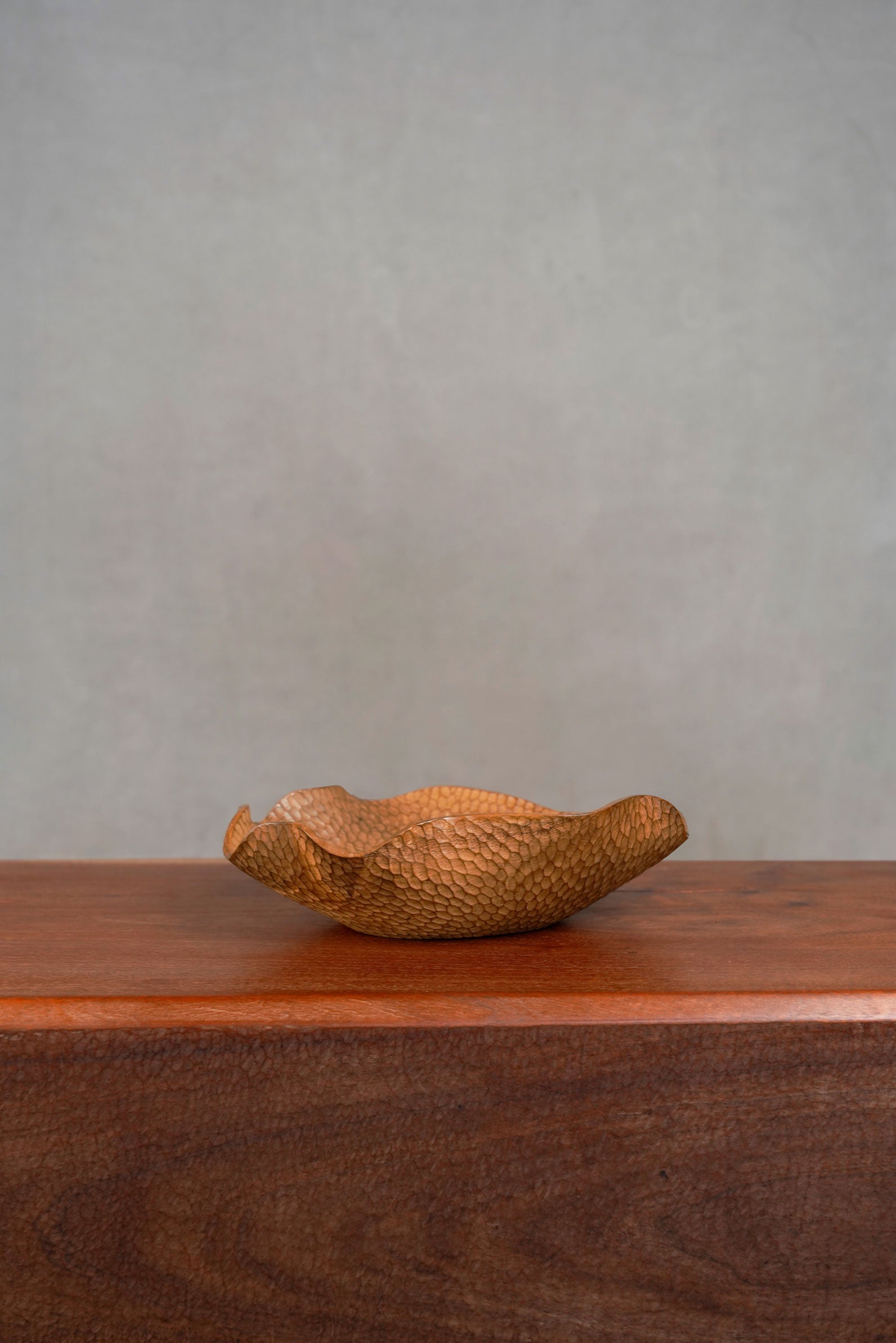 Lotus Hammered Leaf Bowl