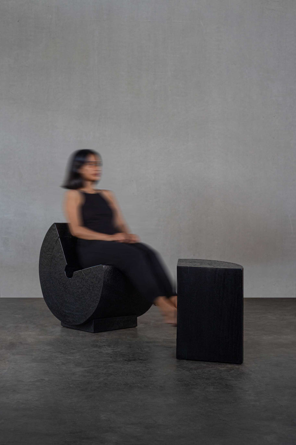 Raya Chair & Side Table Set