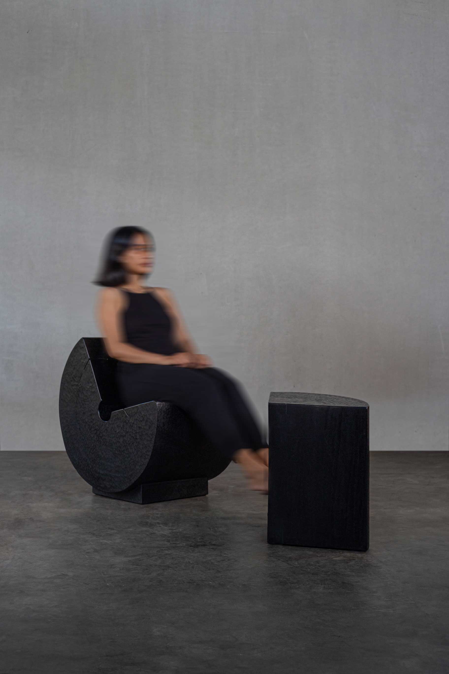 Raya Chair & Side Table Set