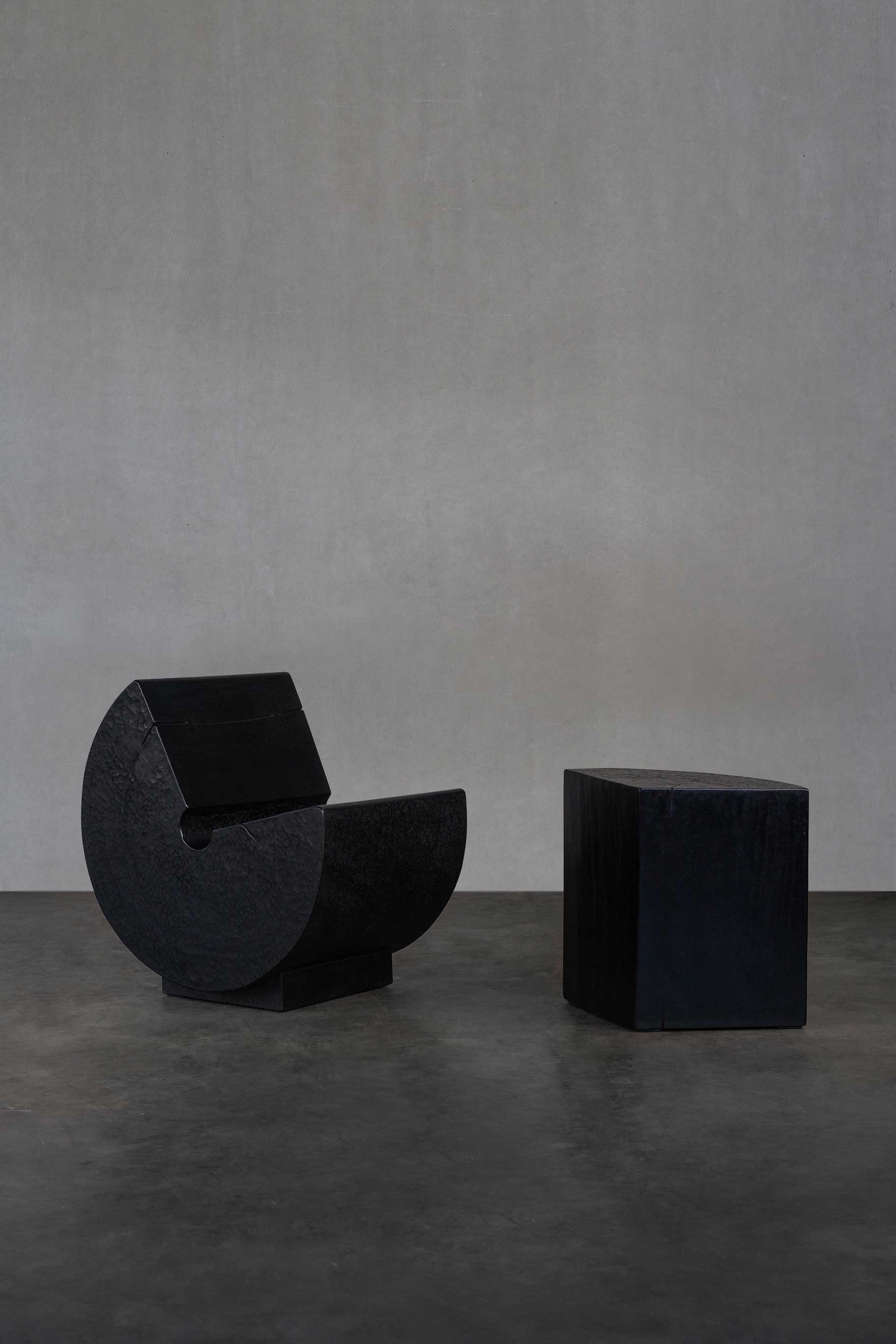 Raya Chair & Side Table Set