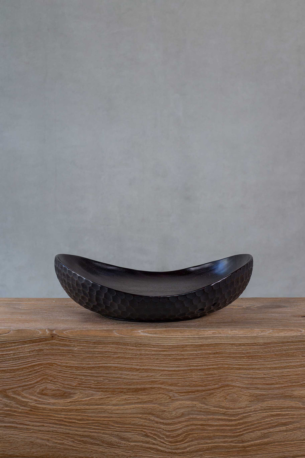 Oval Plain Top & Hammered L