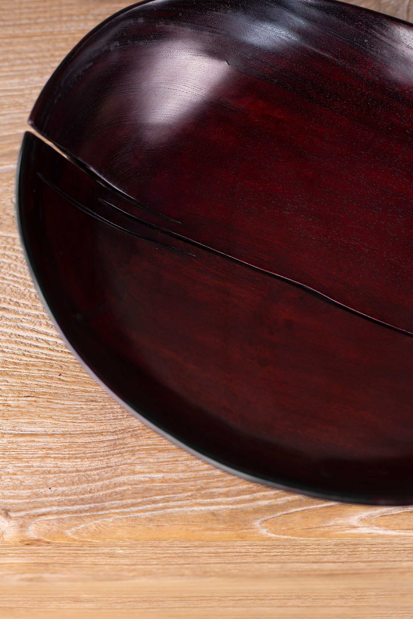 Oval Plain Top & Hammered S